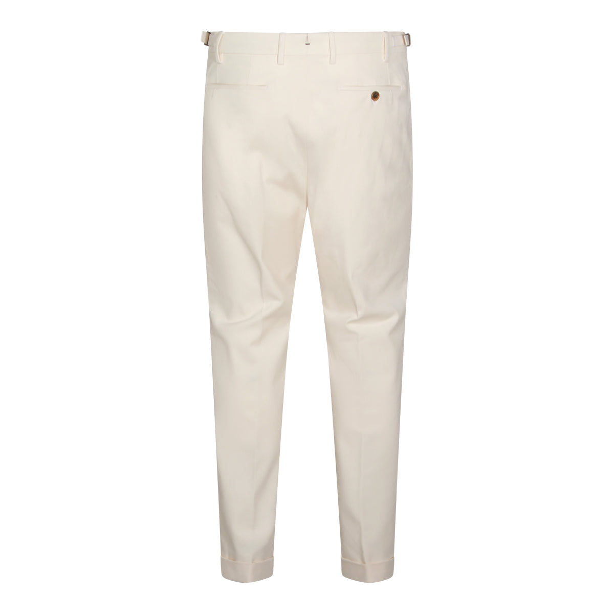 WHITE COTTON PANTS