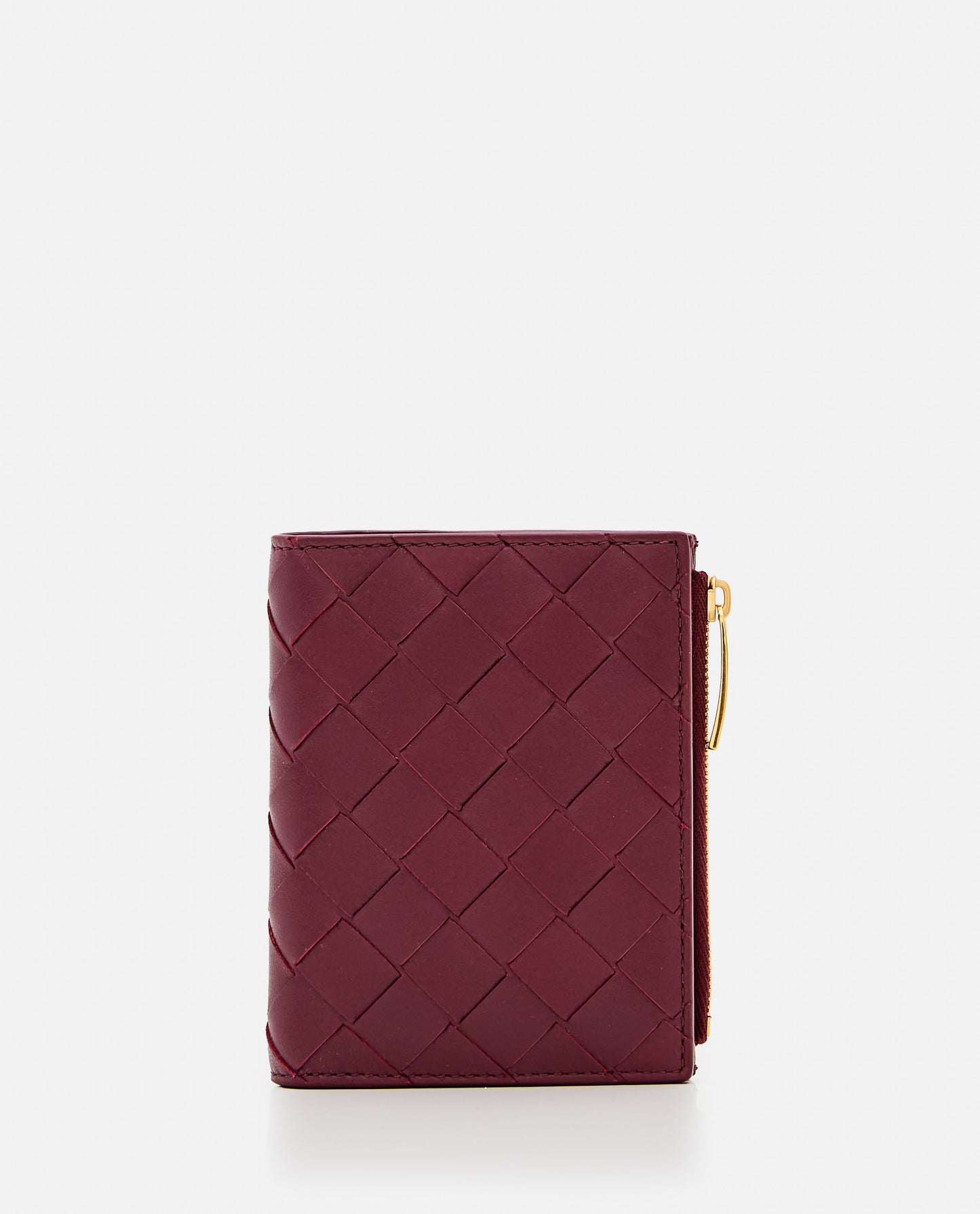 LEATHER CARD-HOLDER INTRECCIATO