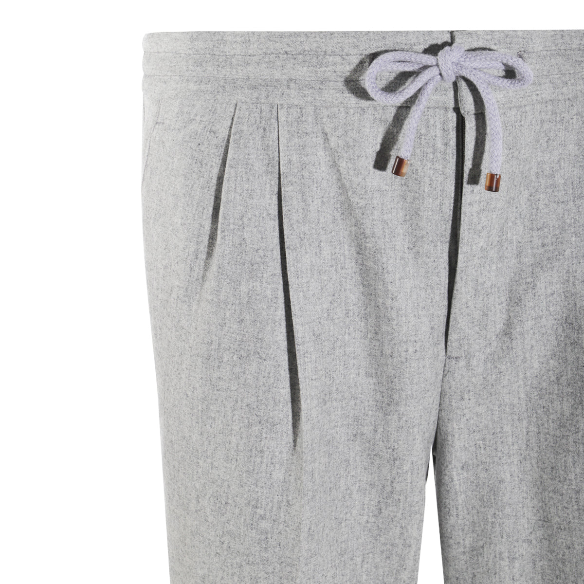 GREY WOOL PANTS