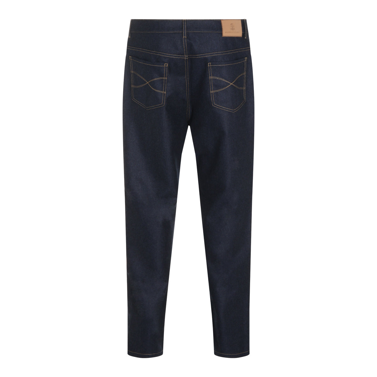 DARK NAVY WOOL PANTS