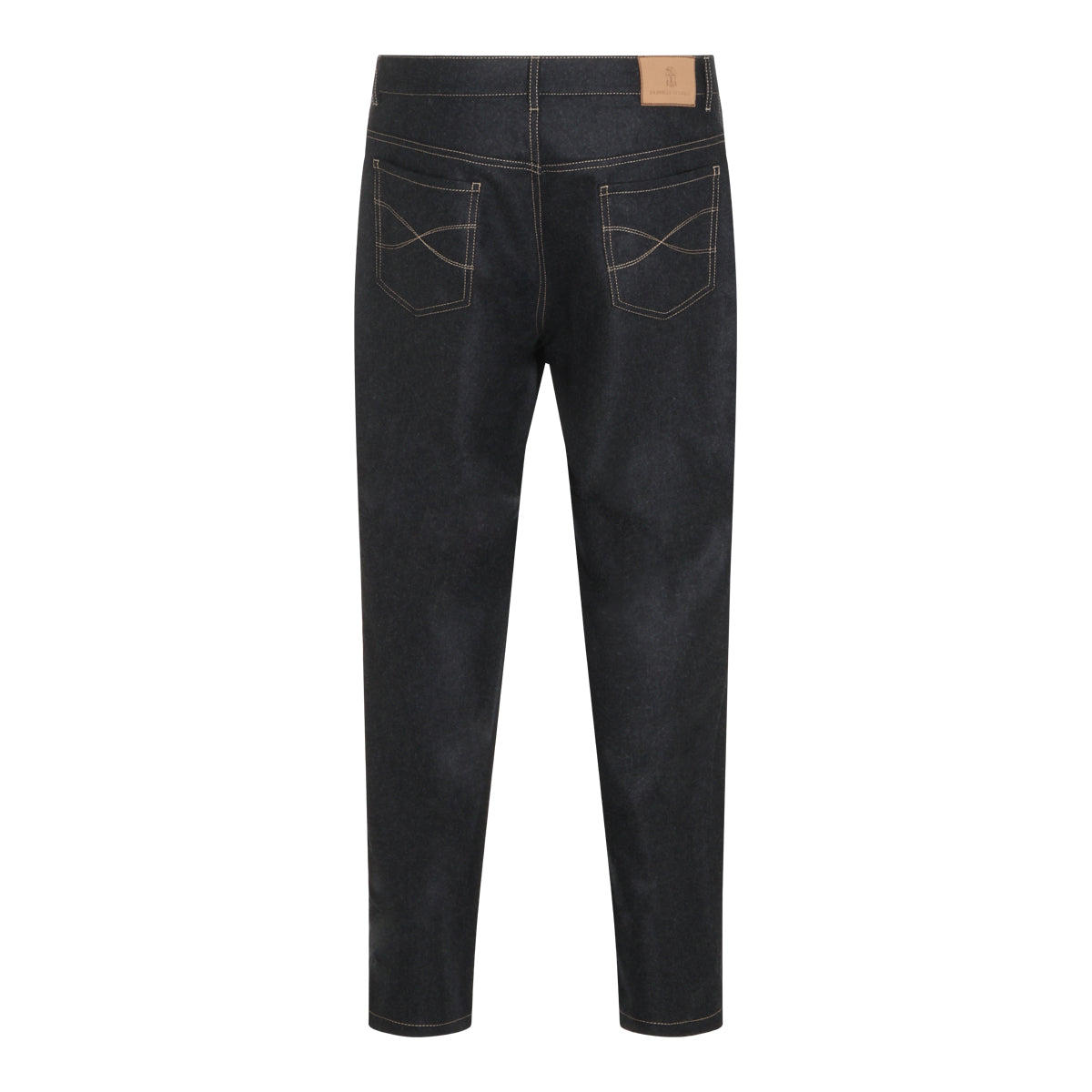 DARK GREY WOOL PANTS