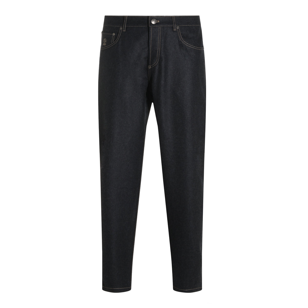 DARK GREY WOOL PANTS