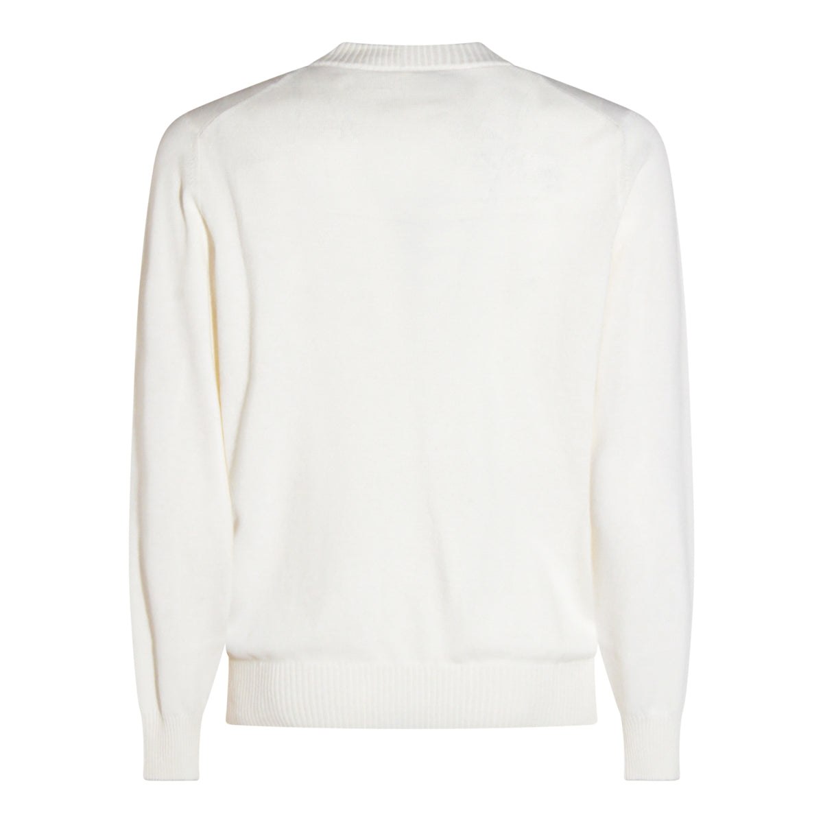 WHITE CACHEMERE KNITWEAR