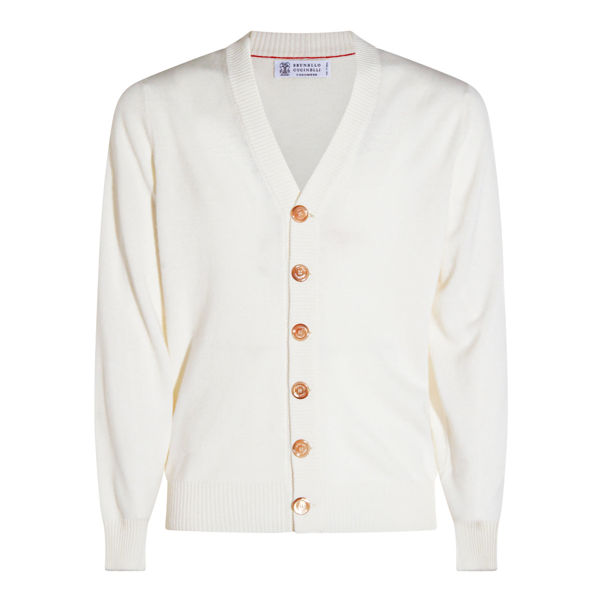 WHITE CACHEMERE KNITWEAR