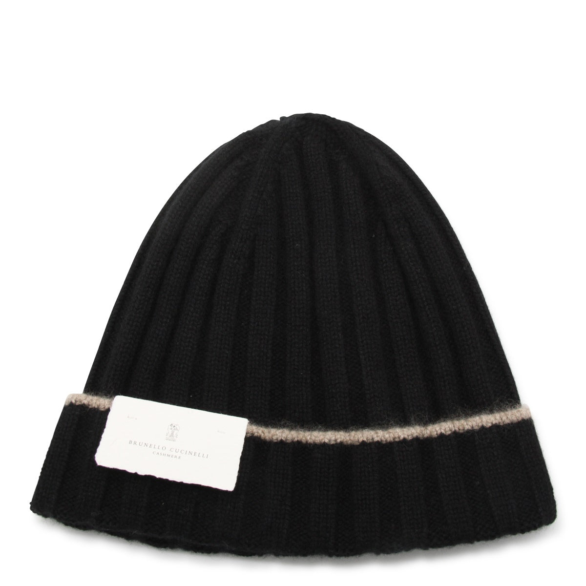 BLACK WOOL BEANIE