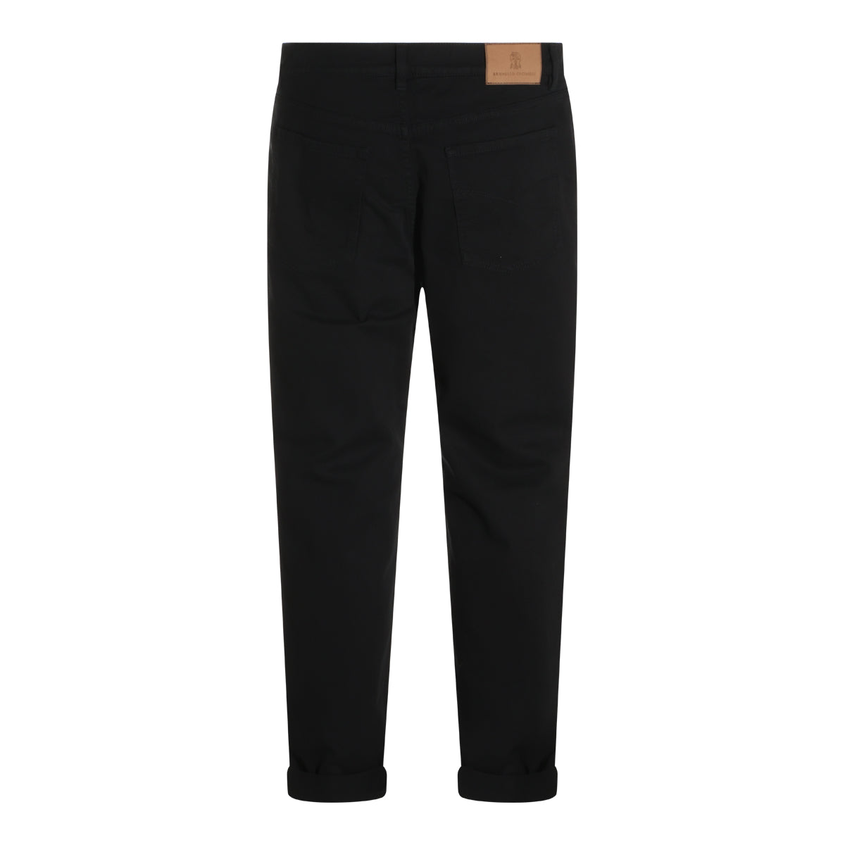 BLACK COTTON JEANS