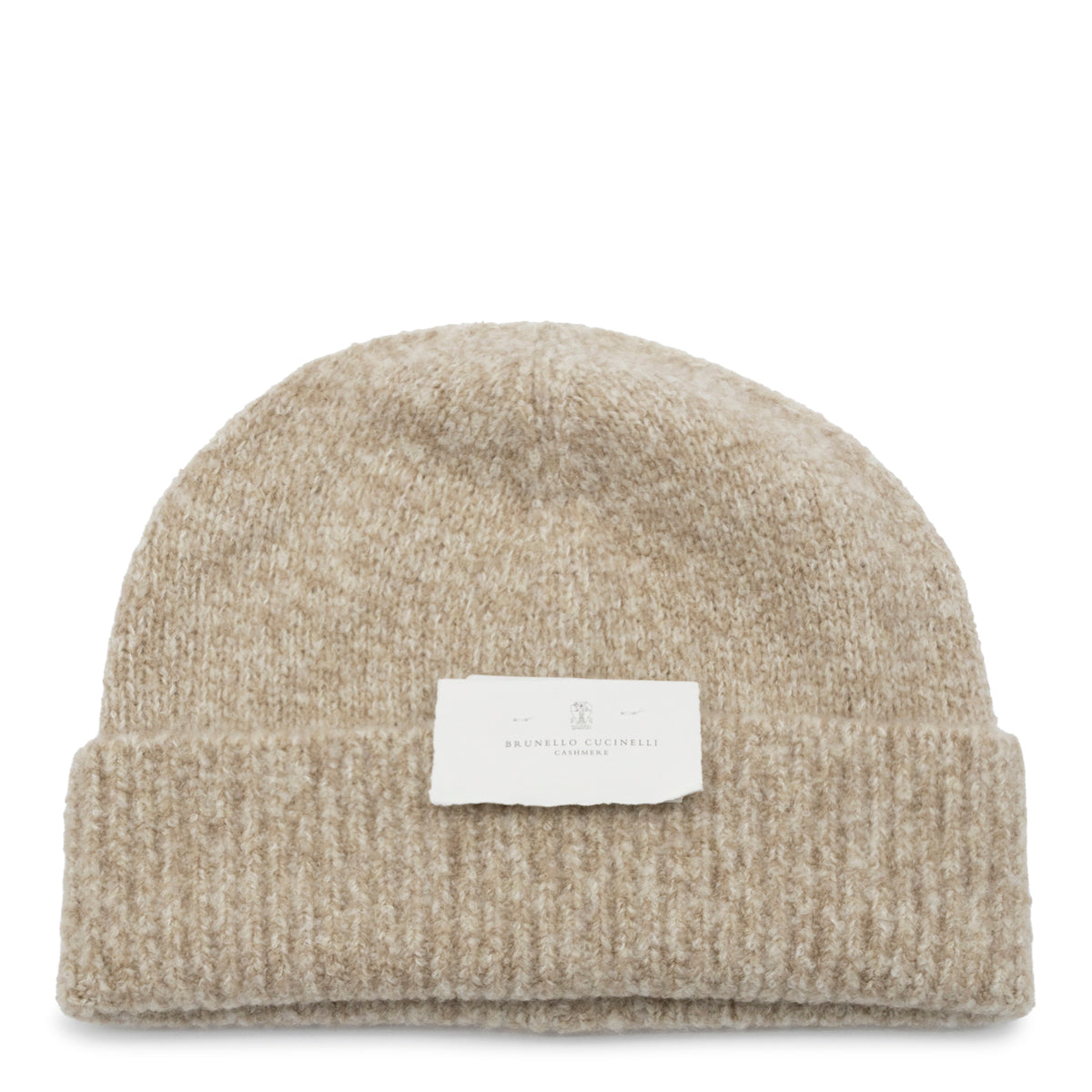 SAND VIRGIN WOOL AND SILK BLEND BEANIE