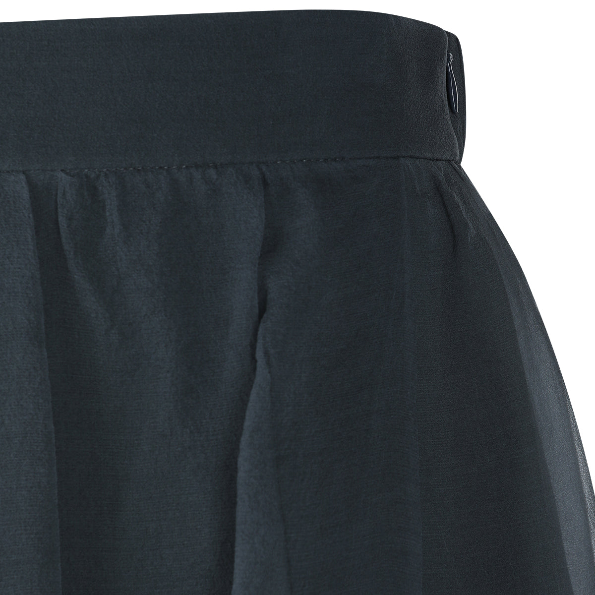 LIGNITE TULLE LONG SKIRT