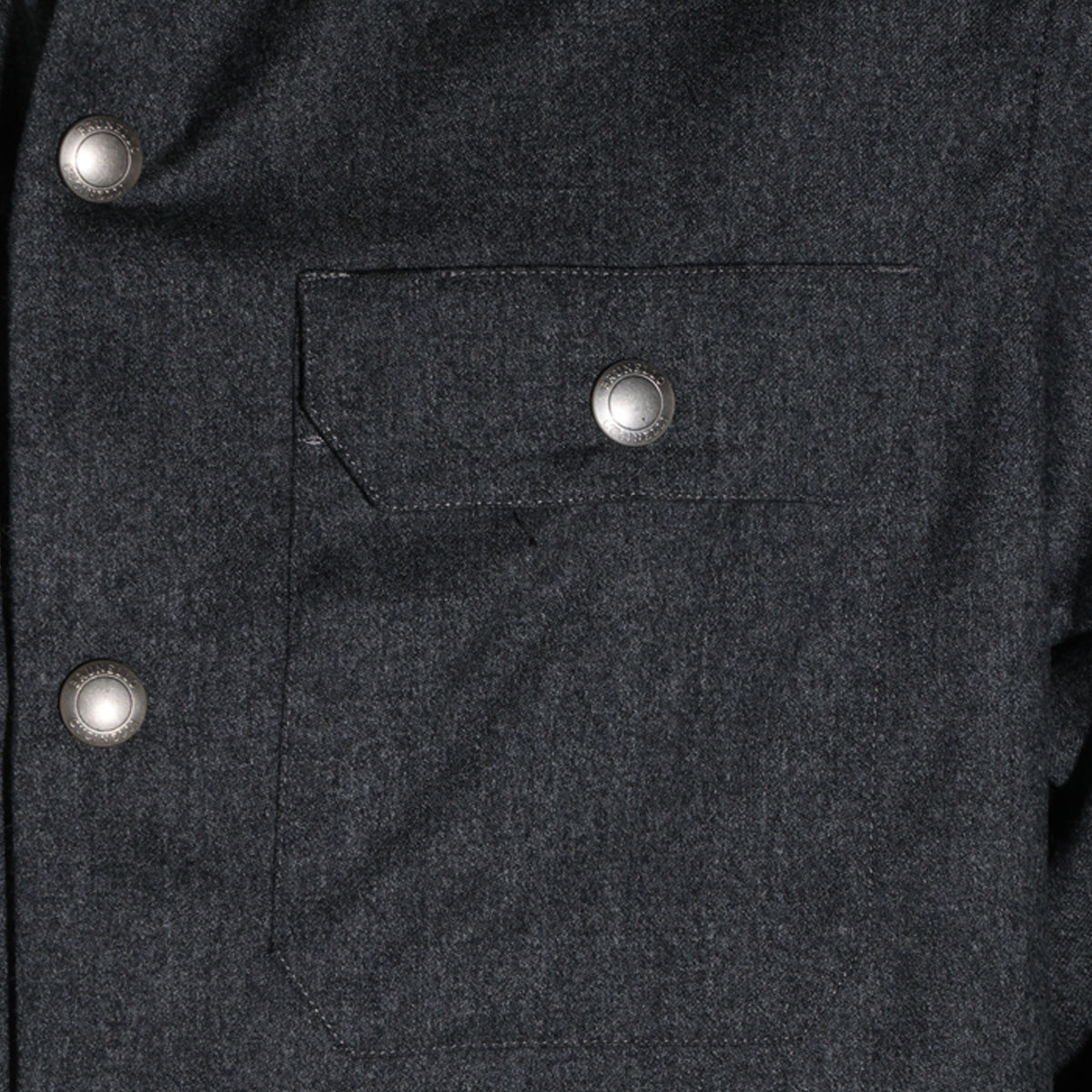 DARK GREY VIRGIN WOOL SHIRT