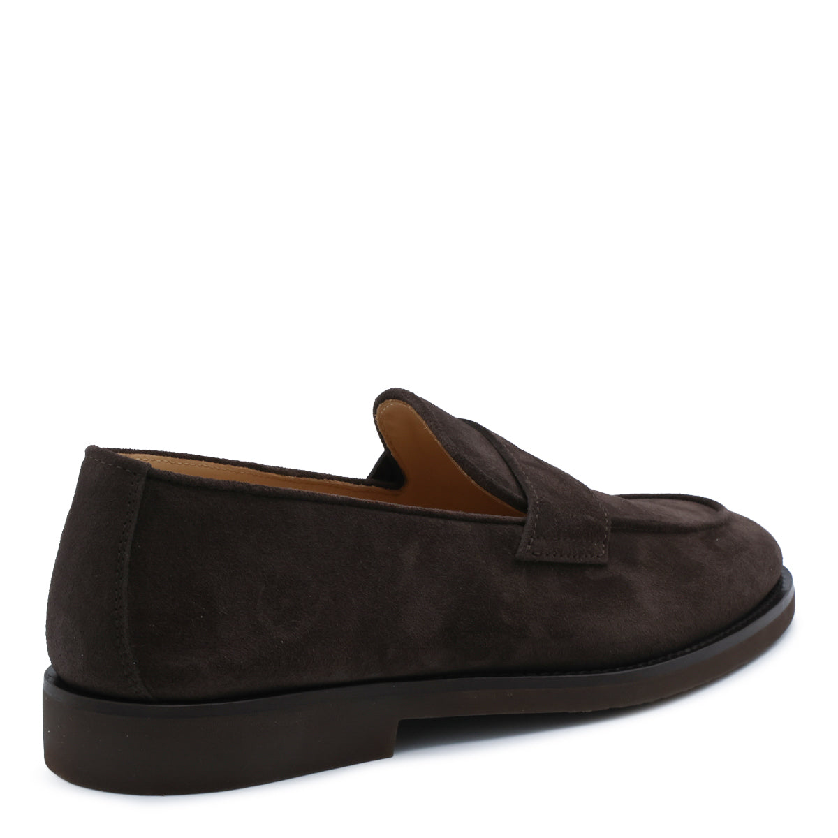 BROWN LEATHER LOAFERS