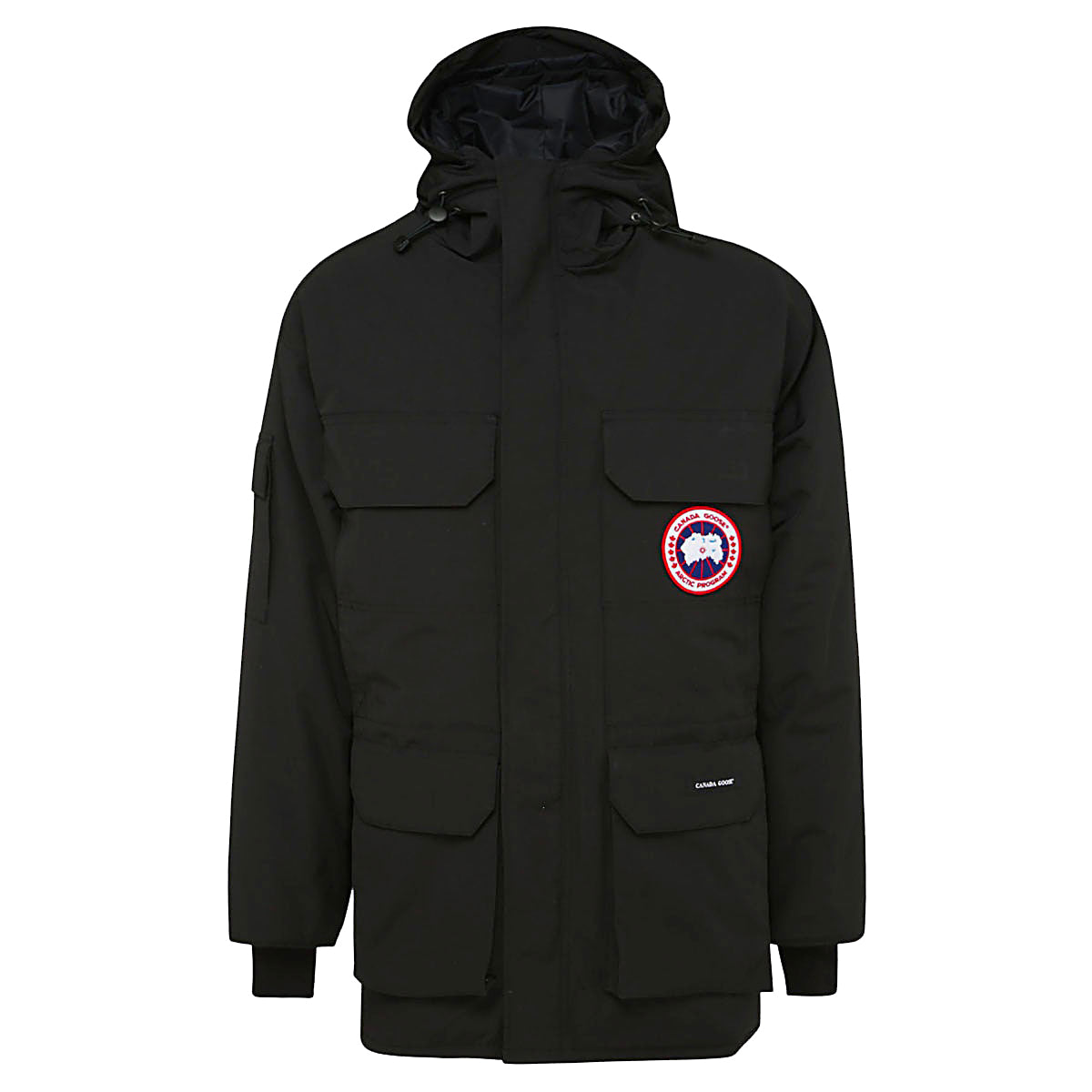 BLACK EXPEDITION PARKA DOWN JACKET