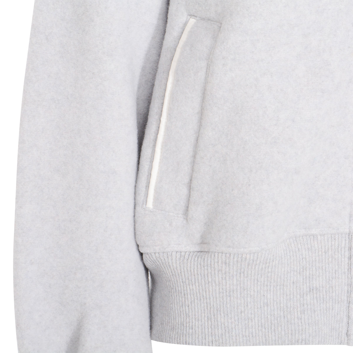 GREY WOOL CASUAL JACKET