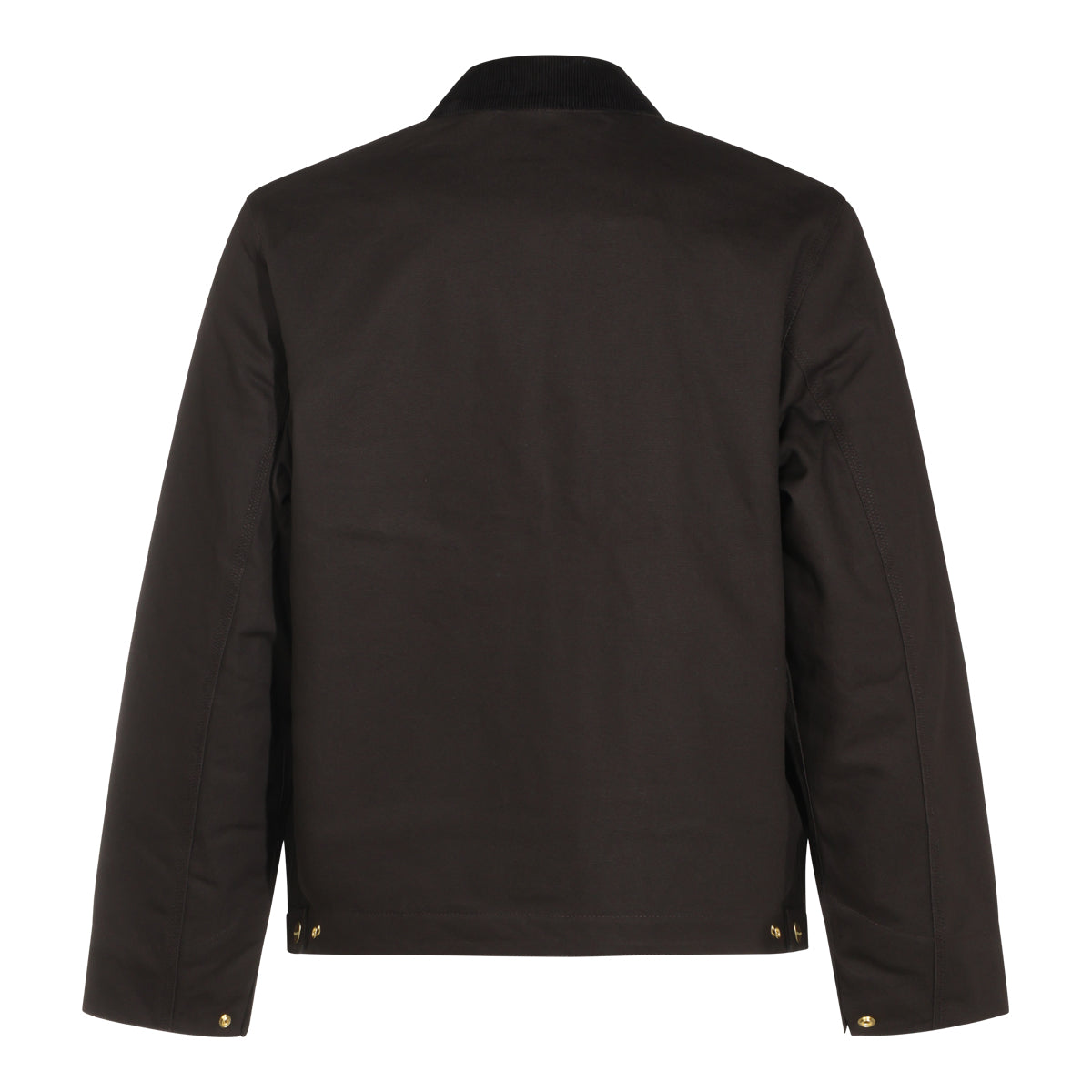 DARK BROWN COTTON DETROIT CASUAL JACKET