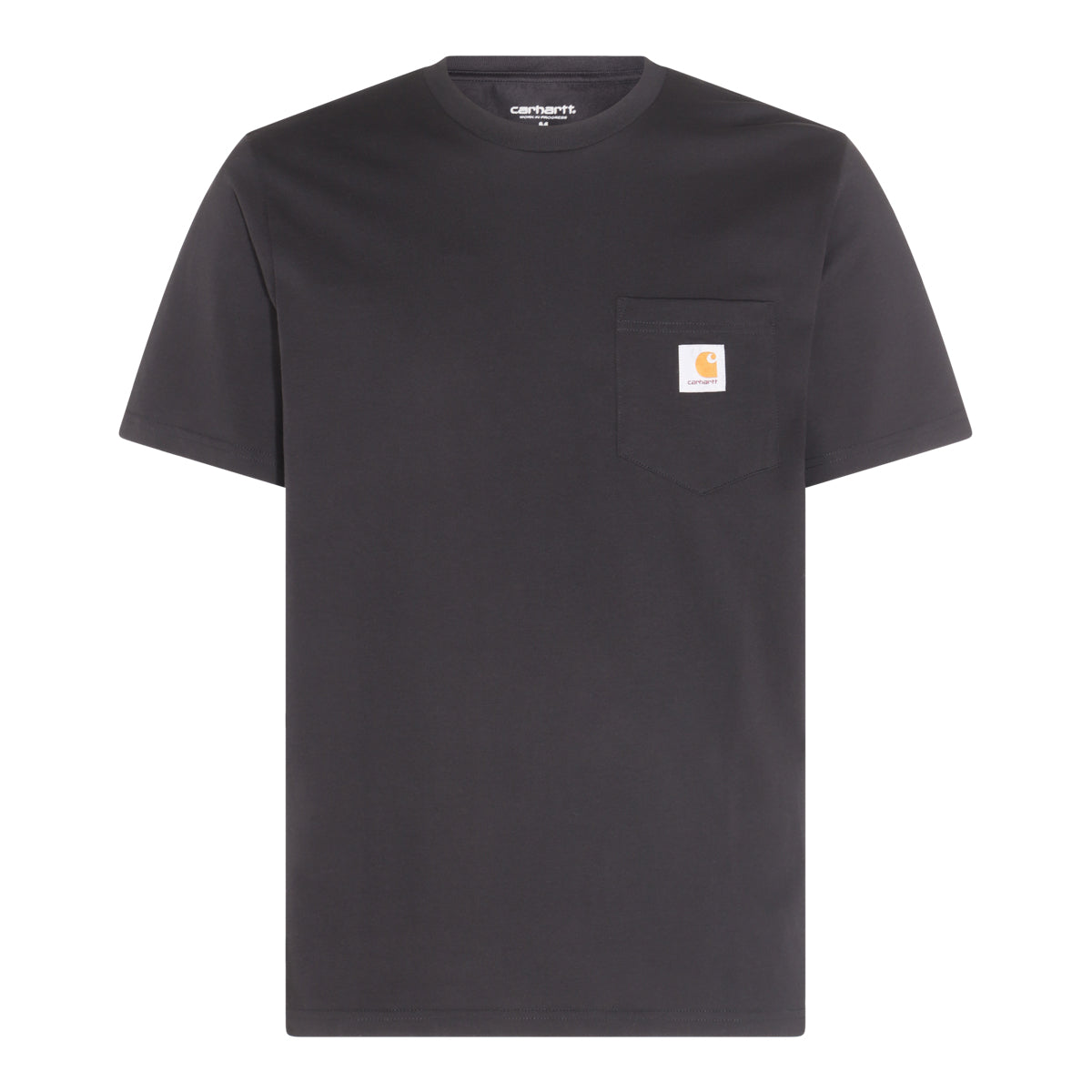 BLACK COTTON T-SHIRT