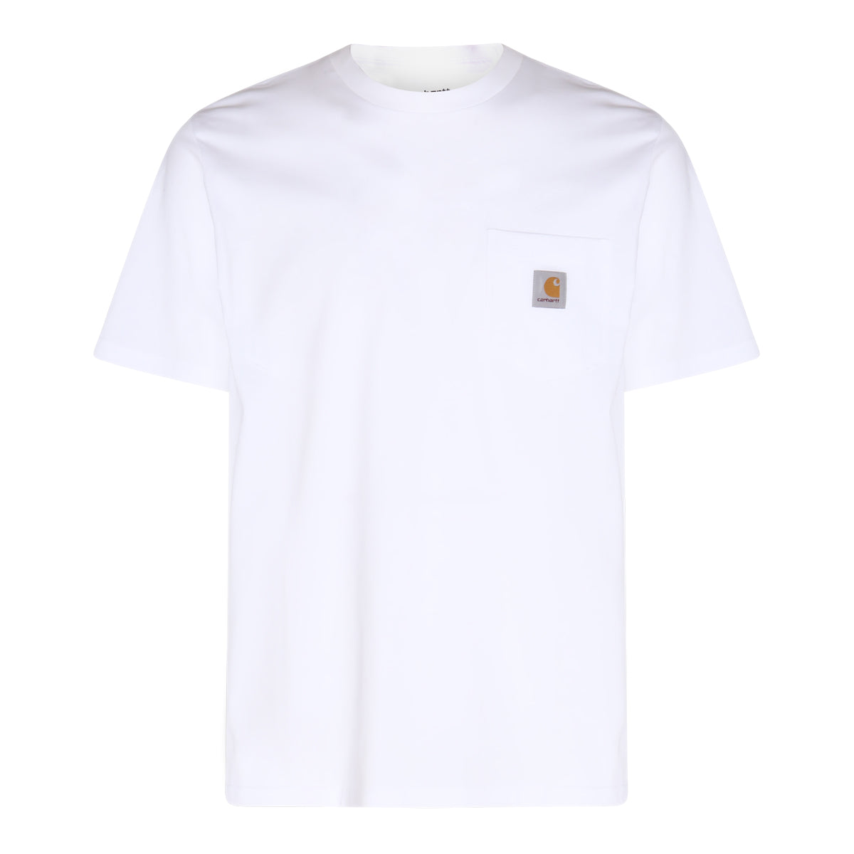 WHITE COTTON T-SHIRT