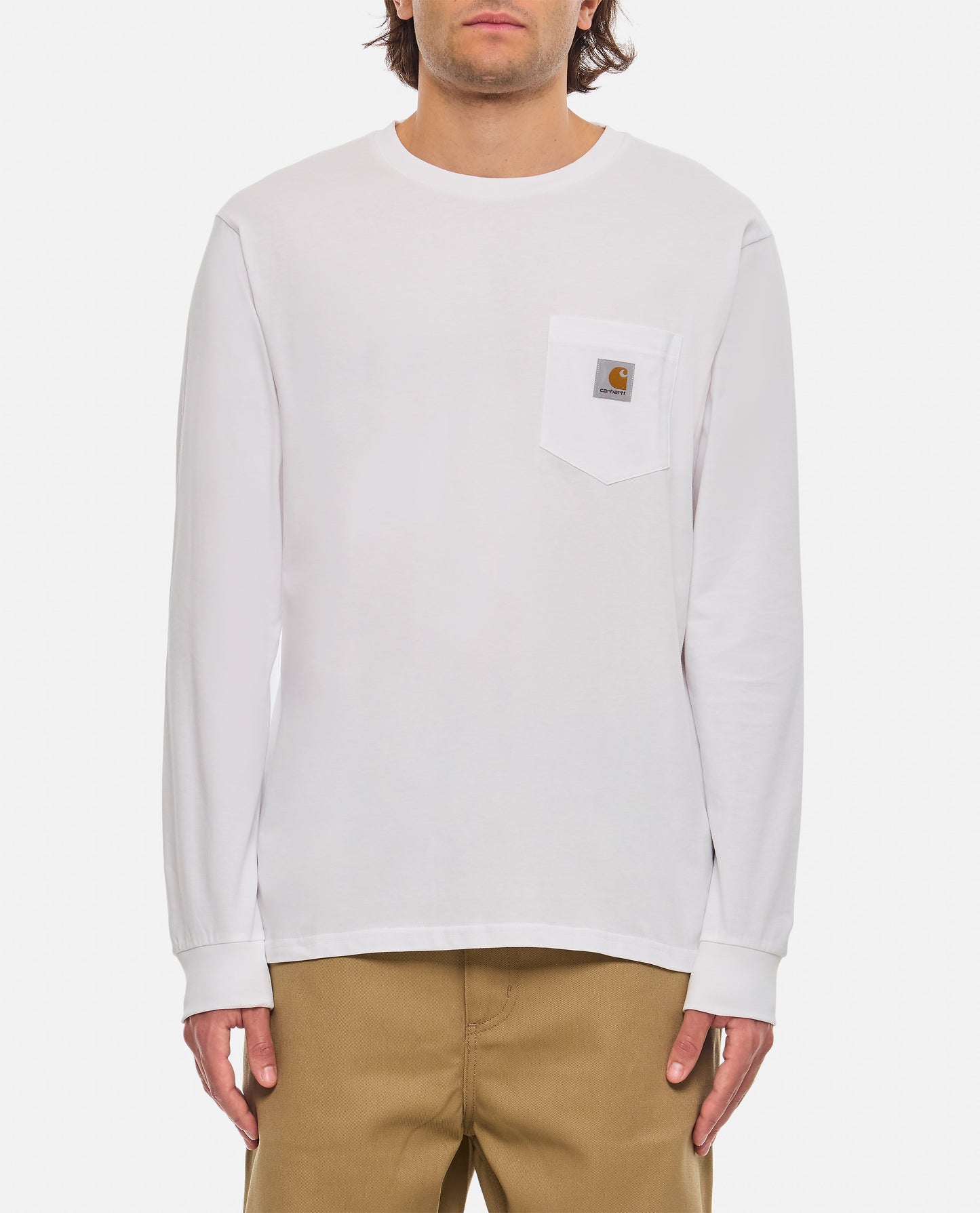 LS POCKET T-SHIRT COTTON