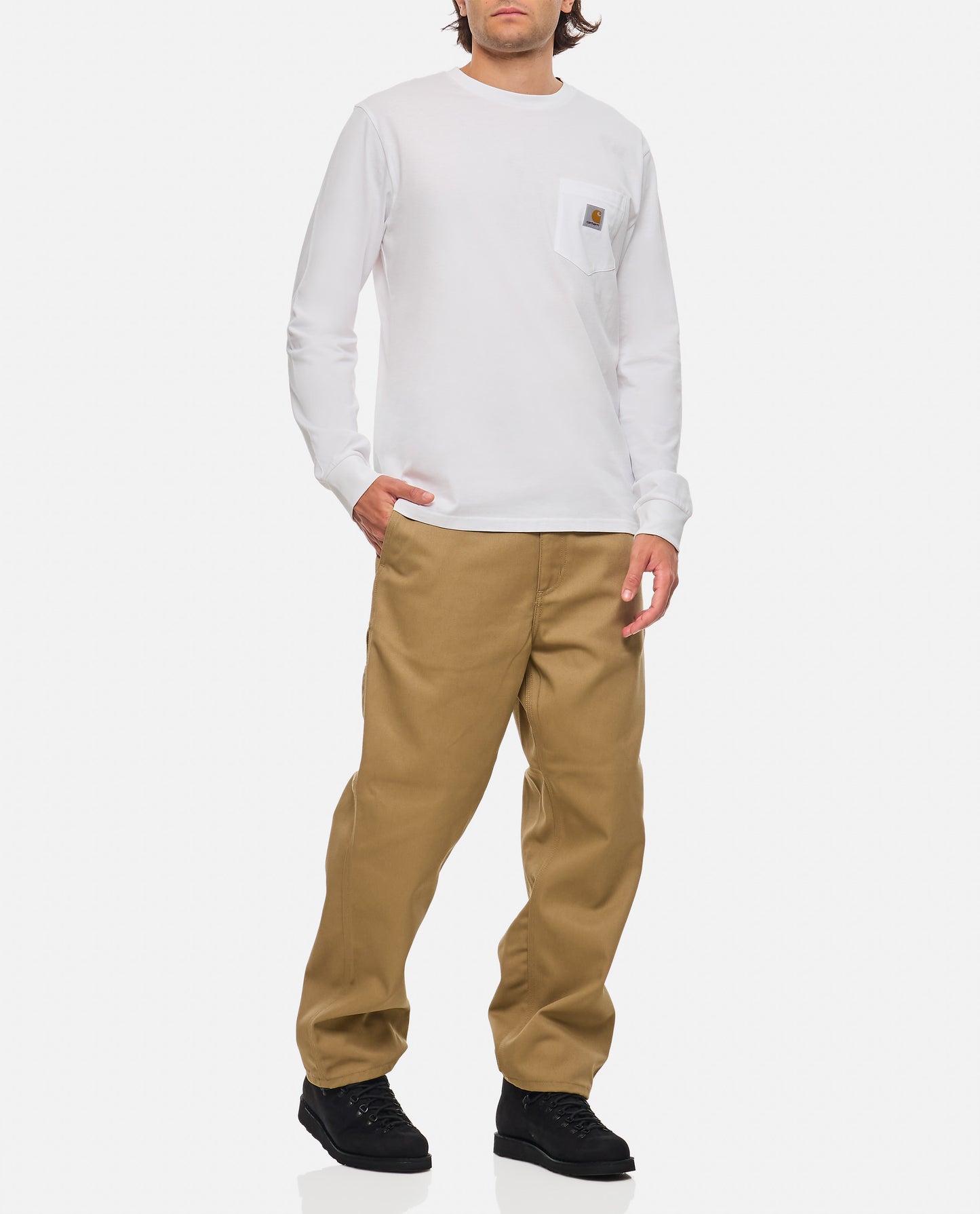LS POCKET T-SHIRT COTTON