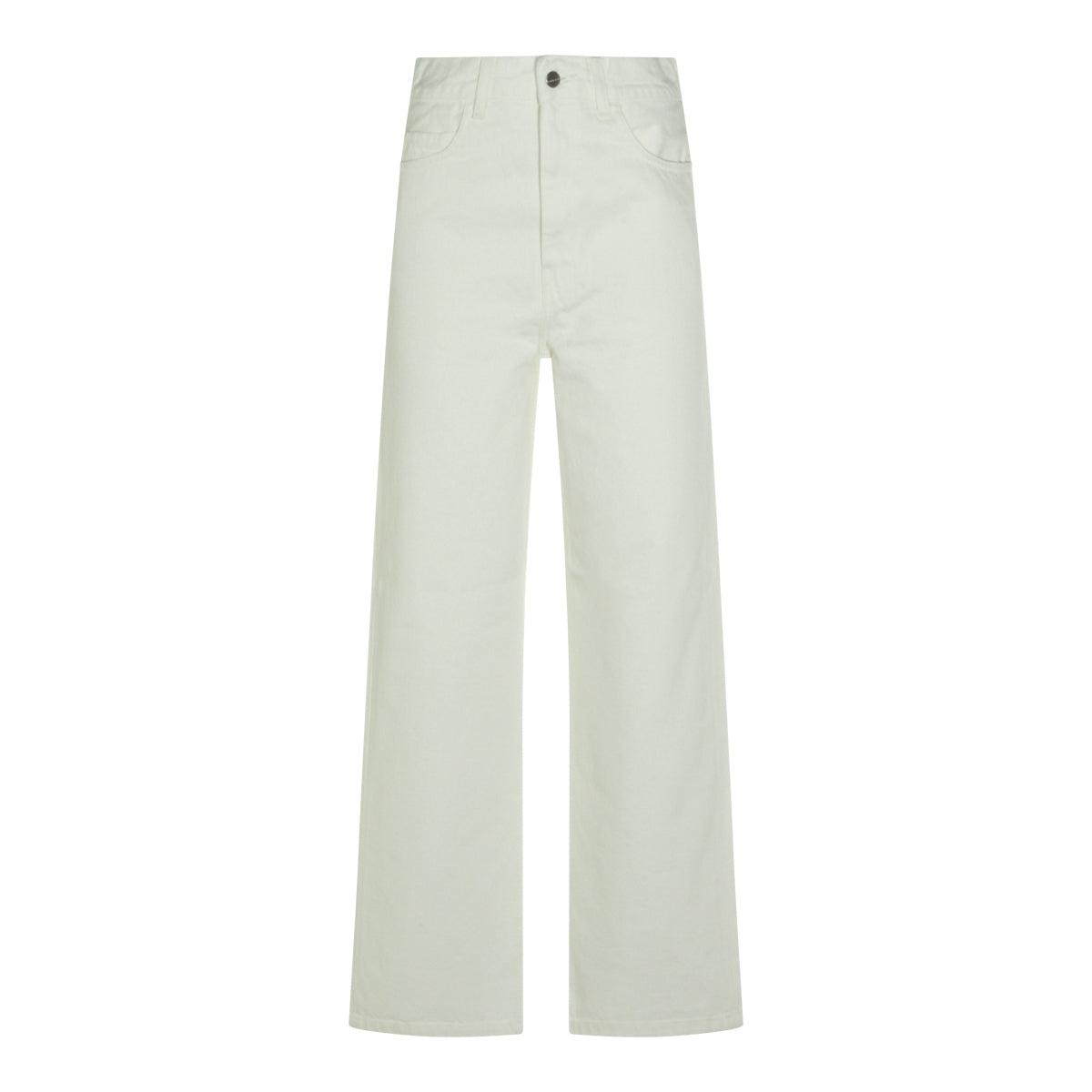 WHITE COTTON JANE PANT