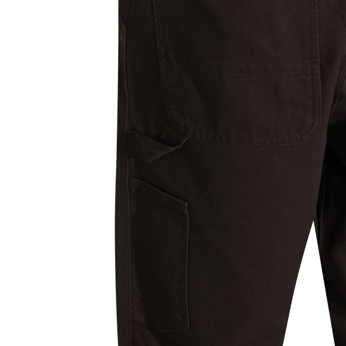 TOBACCO COTTON SINGLE KNEE PANTS