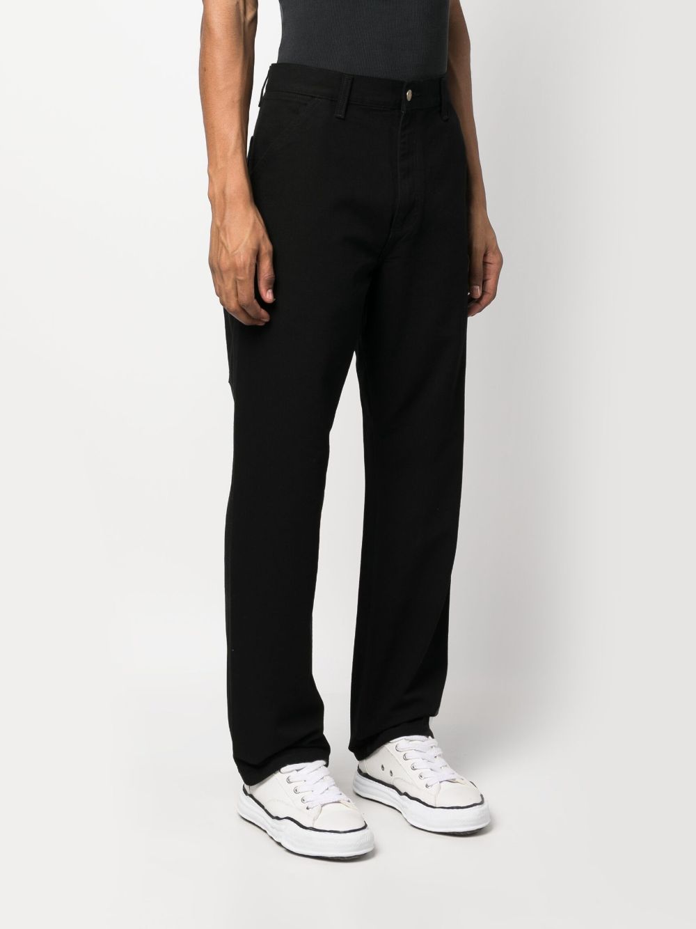 BLACK COTTON JEANS
