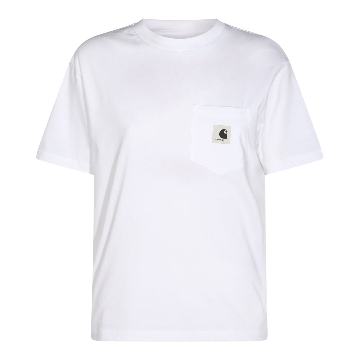 WHITE COTTON T-SHIRT