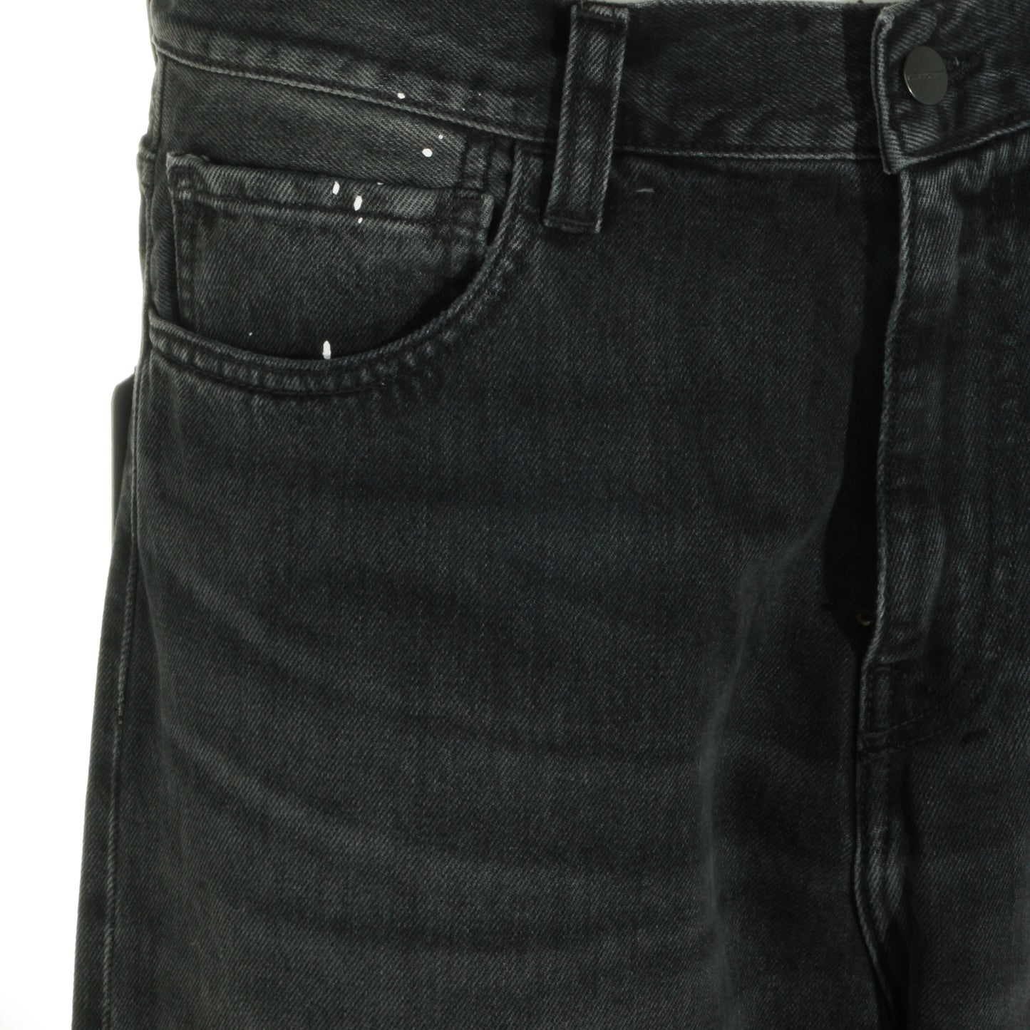 BLACK COTTON LANDON JEANS