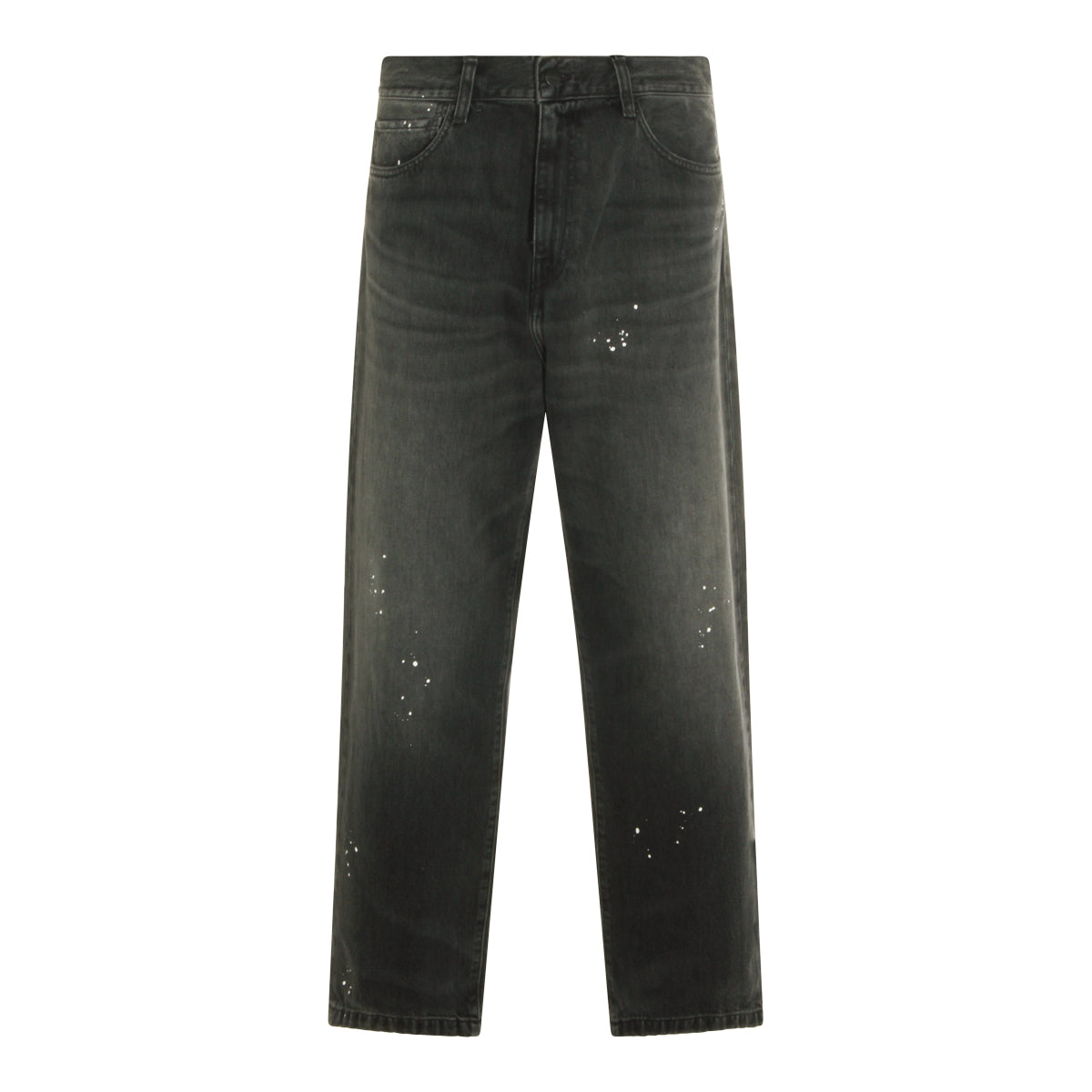 BLACK COTTON LANDON JEANS