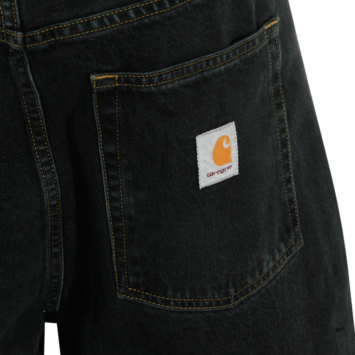 BLACK COTTON BRANDON JEANS