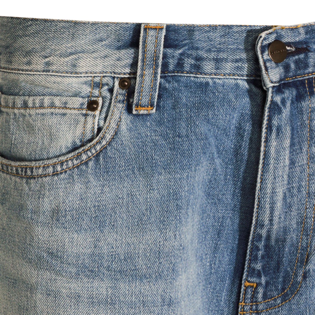 BLUE COTTON AARON JEANS