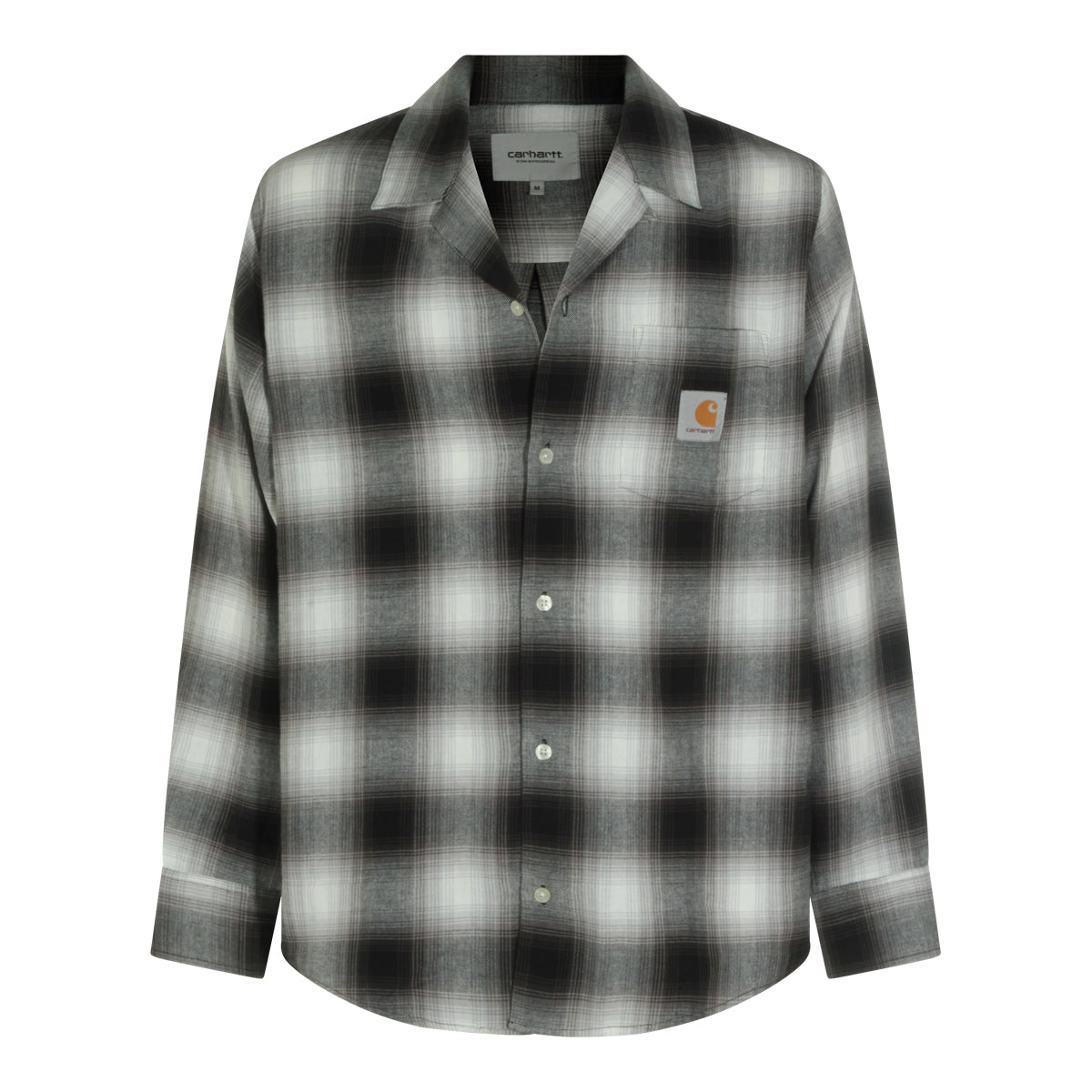 BLACK COTTON TYERS SHIRT