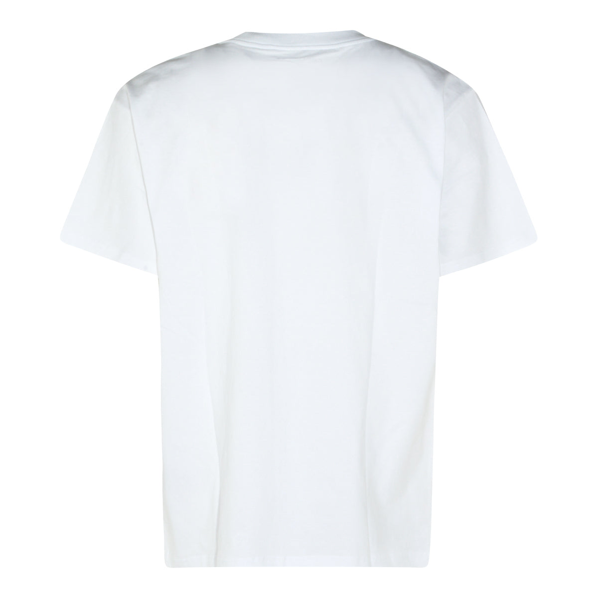WHITE COTTON T-SHIRT