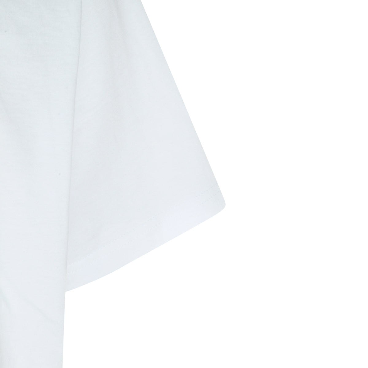 WHITE COTTON T-SHIRT