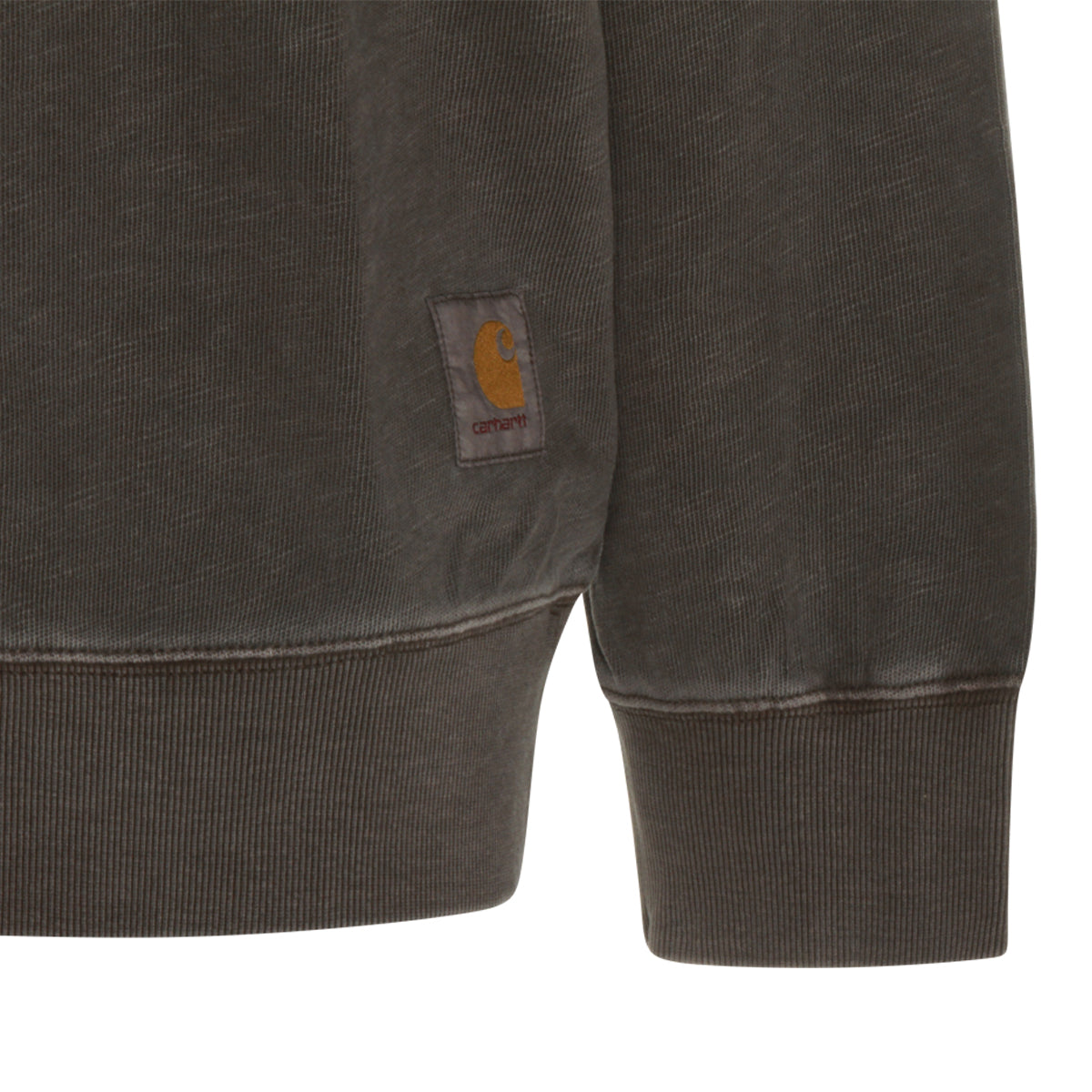 DARK BROWN COTTON HARPER SWEATSHIRT