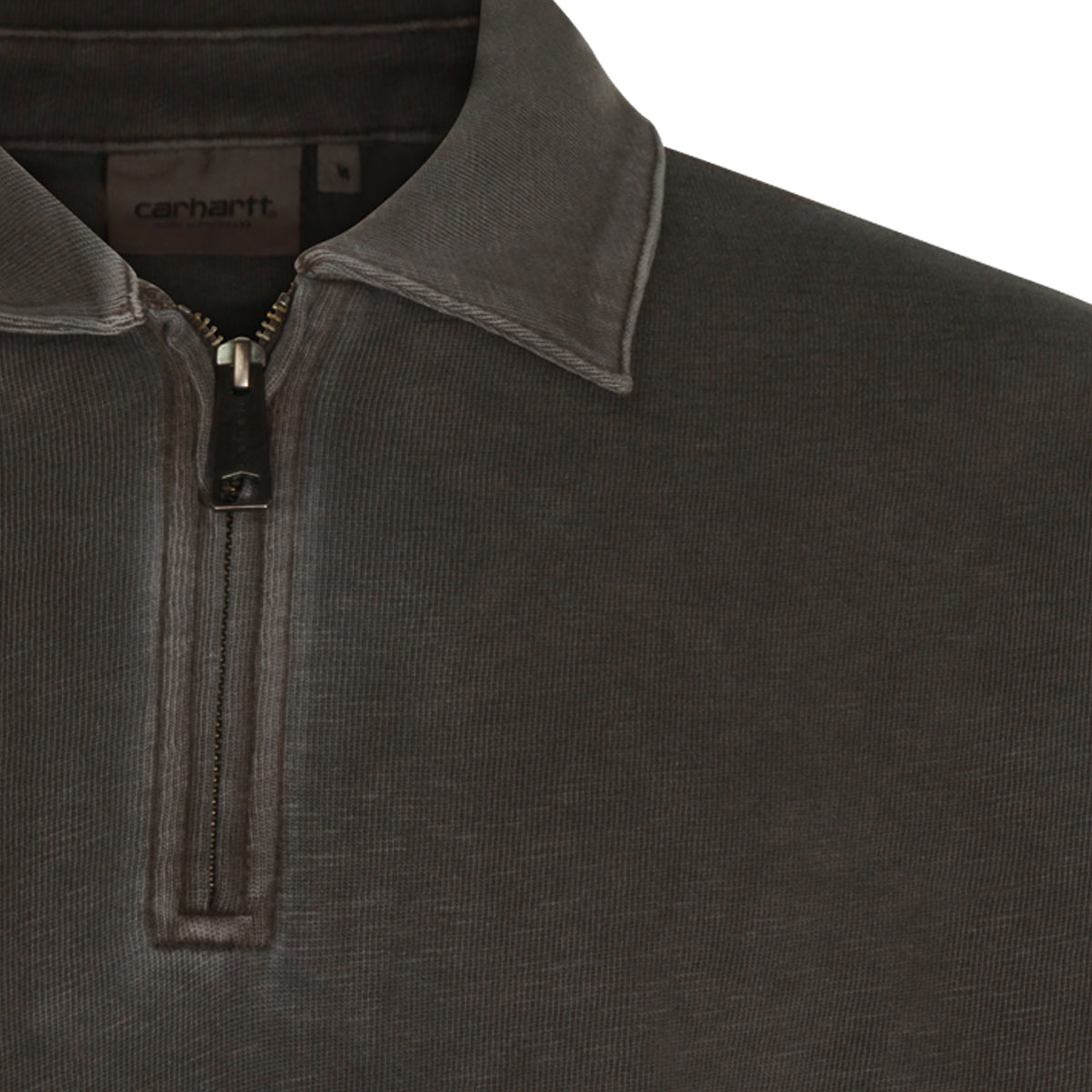 DARK BROWN COTTON HARPER SWEATSHIRT