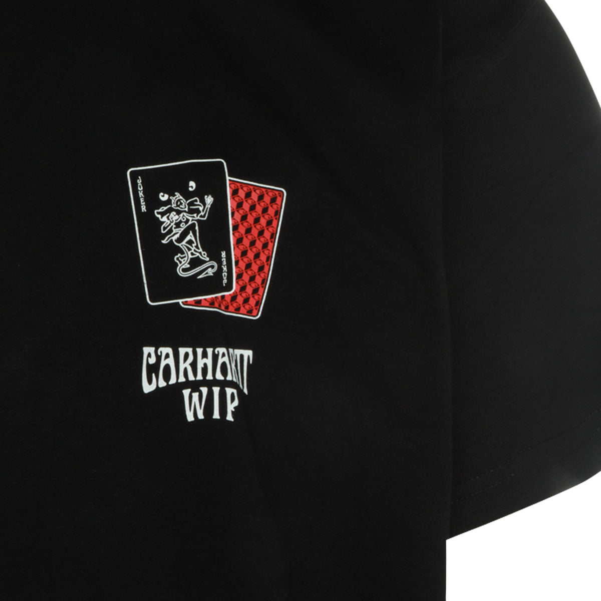 BLACK COTTON T-SHIRT