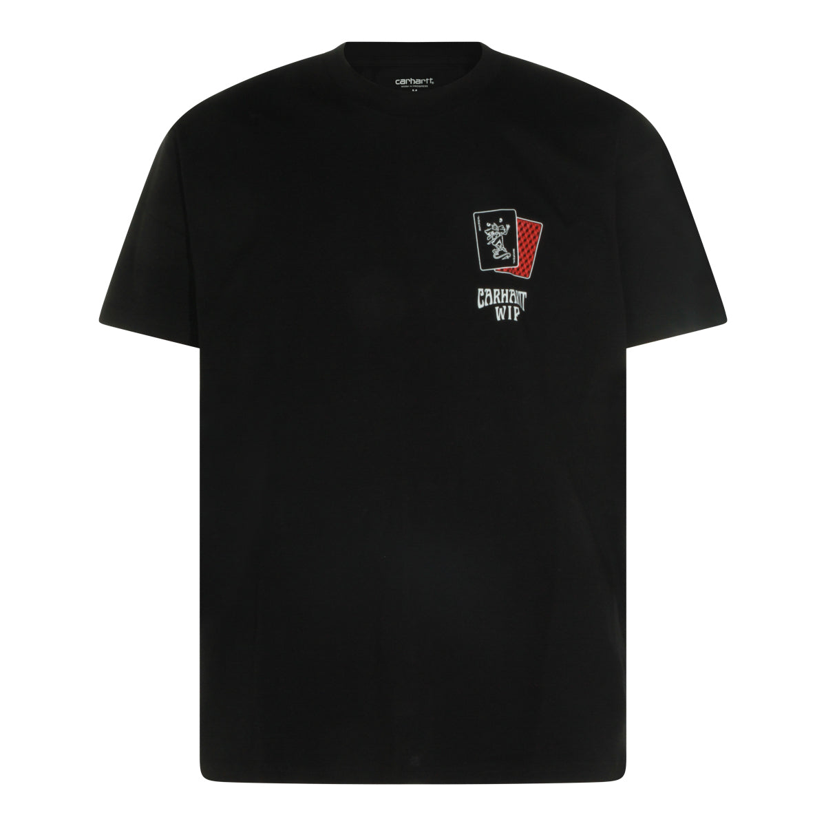 BLACK COTTON T-SHIRT