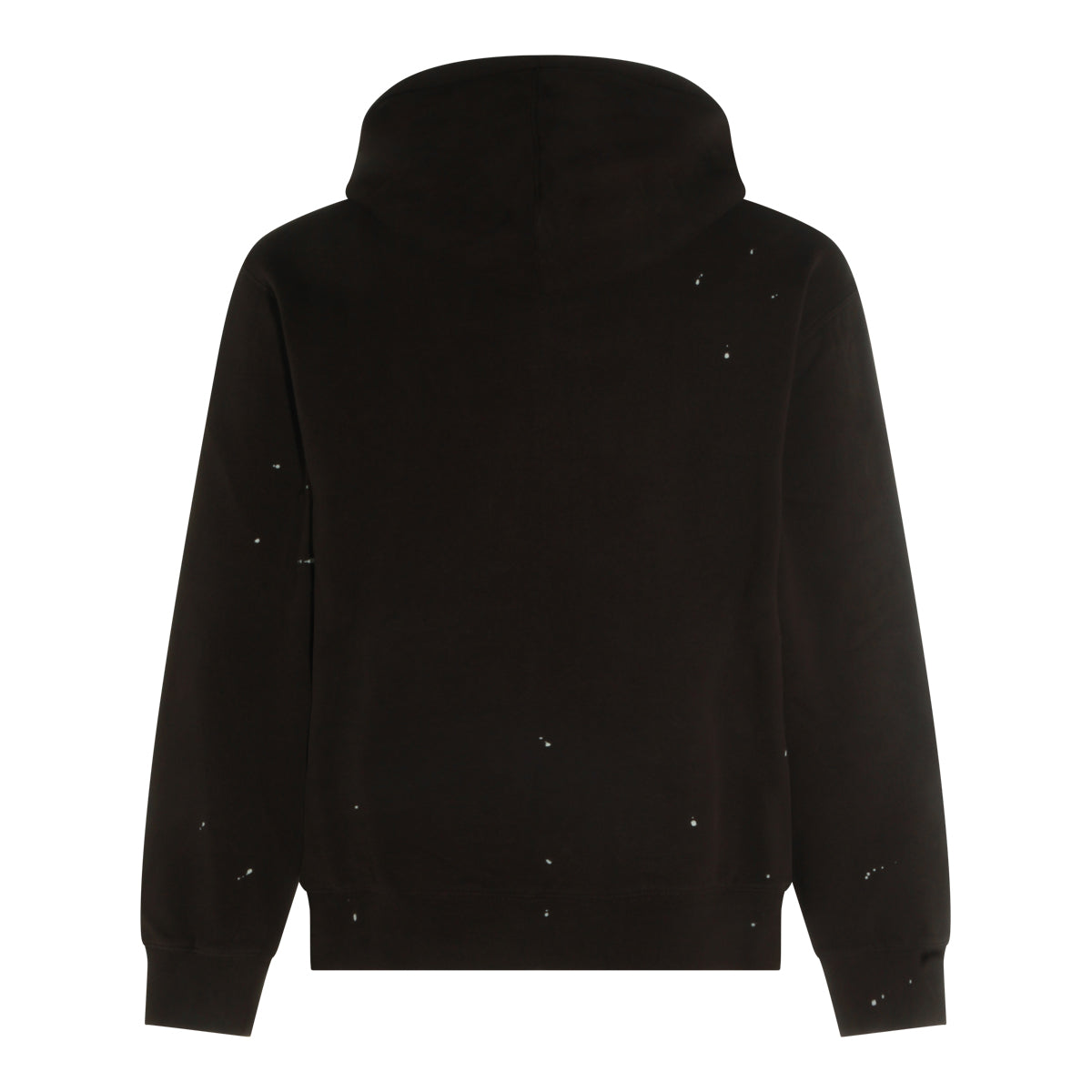 DARK BROWN COTTON SWEATSHIRT