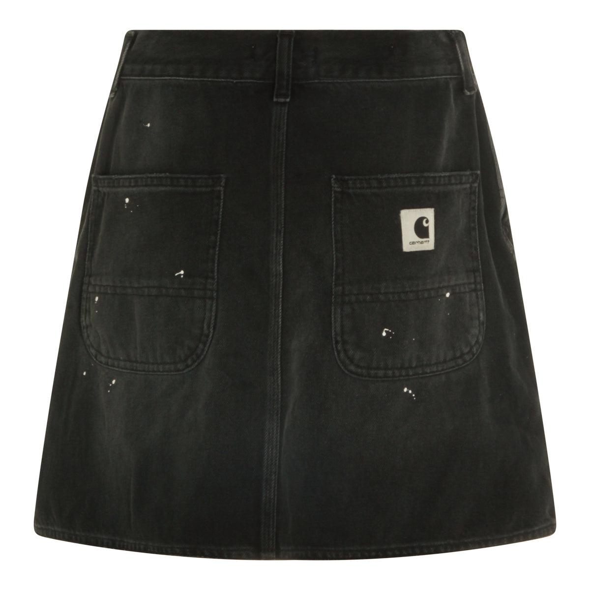 BLACK COTTON MAEVE SKIRT