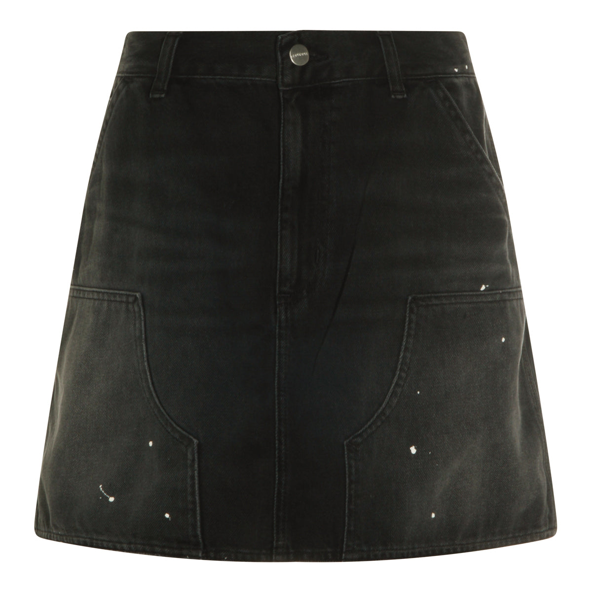 BLACK COTTON MAEVE SKIRT