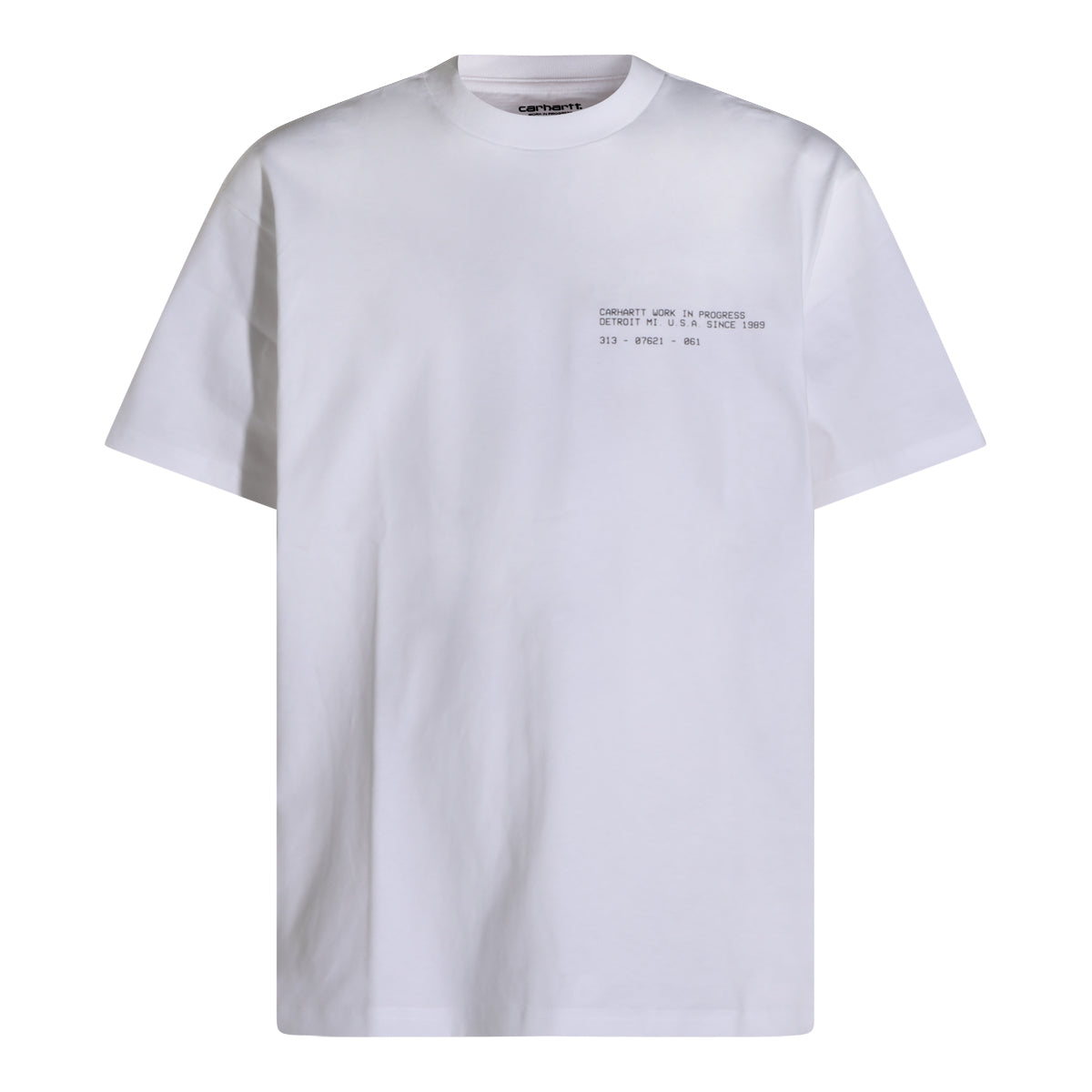 WHITE COTTON FEATHER PROGRESS T-SHIRT