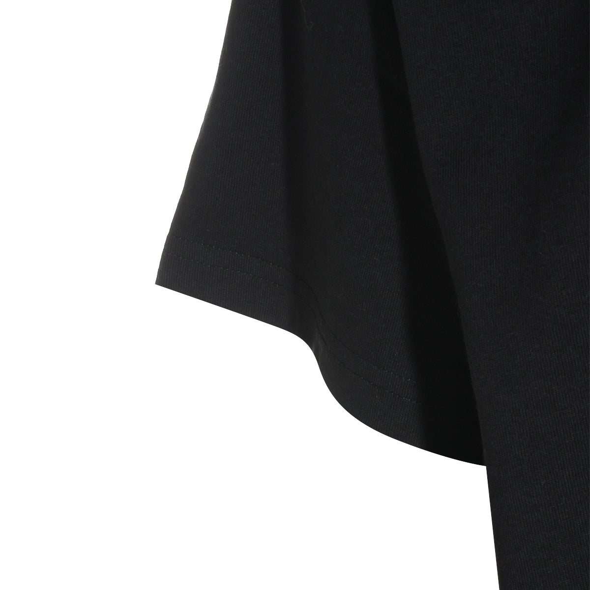 BLACK COTTON FEATHER PROGRESS T-SHIRT