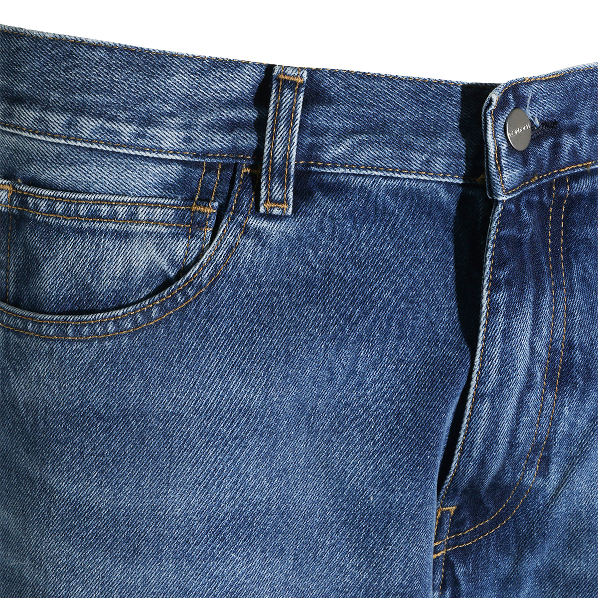 BLUE MARBLE COTTON PAYSON JEANS