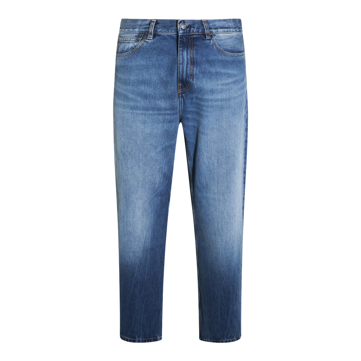 BLUE MARBLE COTTON PAYSON JEANS