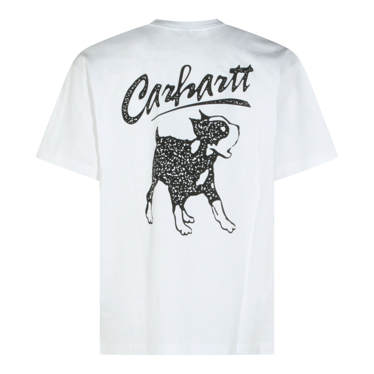 WHITE COTTON T-SHIRT
