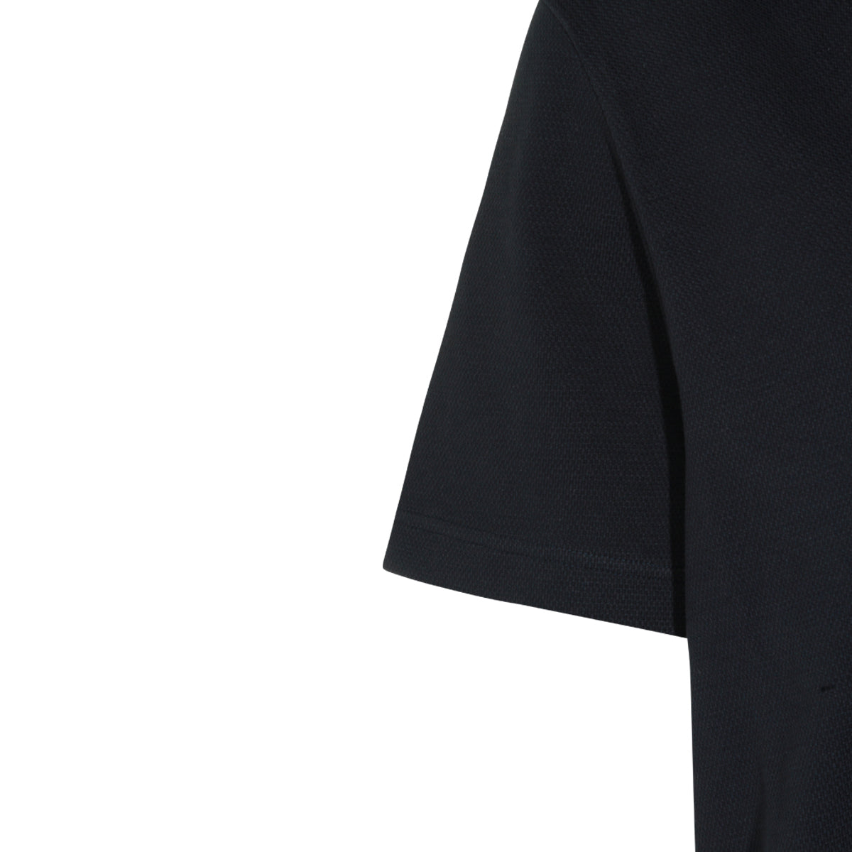 NAVY COTTON LAUREL POLO SHIRT