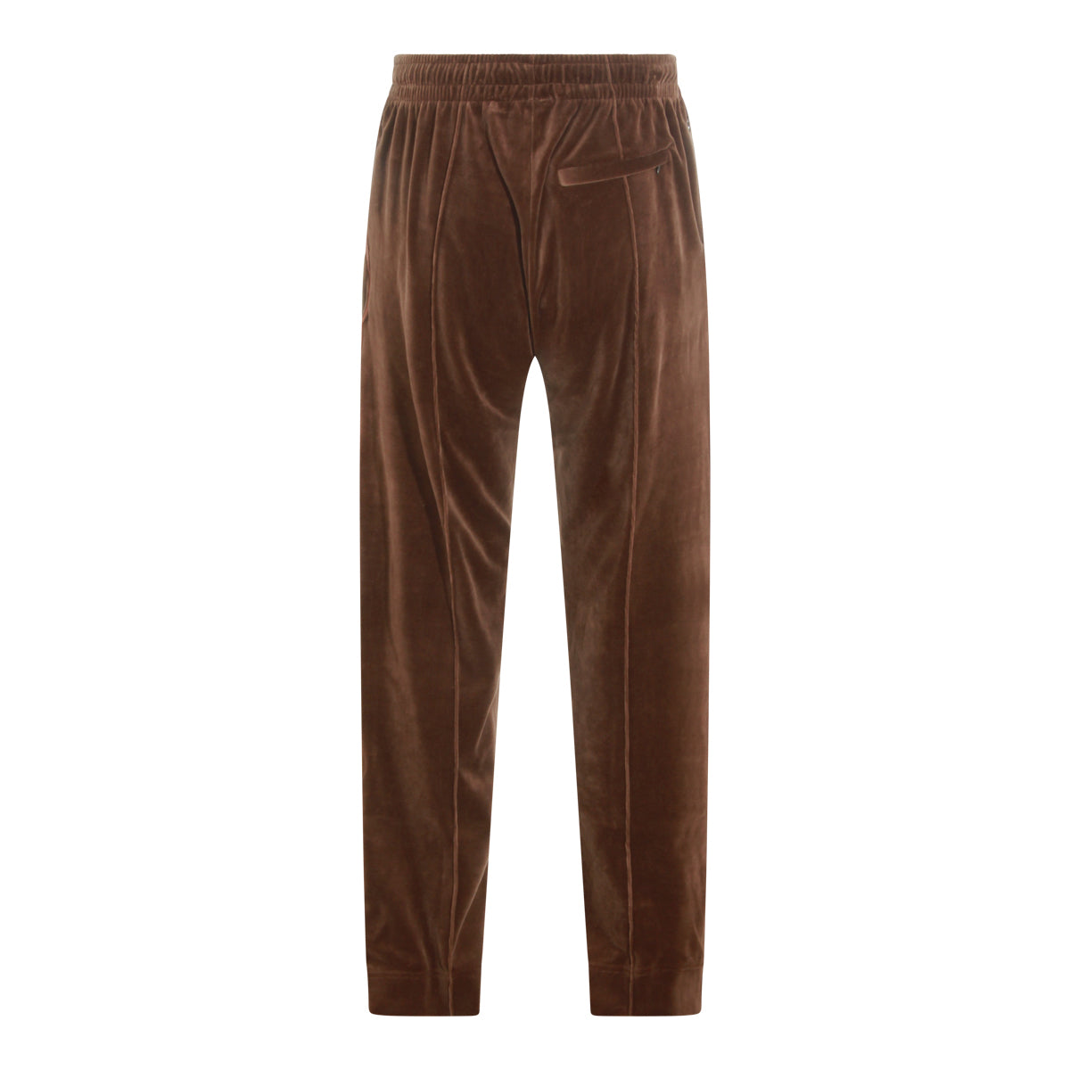 BROWN VELOUR TRACK PANT
