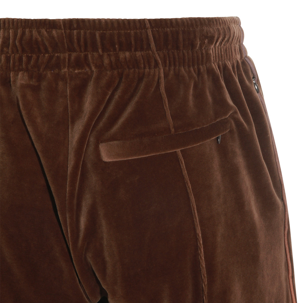 BROWN VELOUR TRACK PANT
