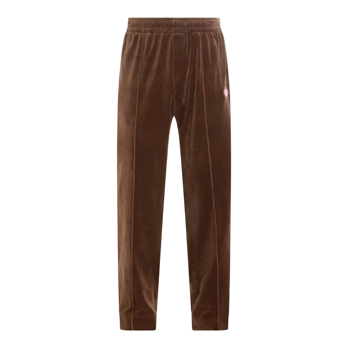 BROWN VELOUR TRACK PANT