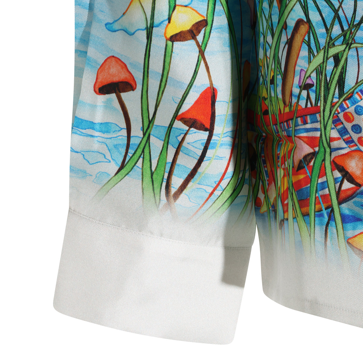 MULTICOLOR SILK EGYPT AS IT WAS CUBAN SHIRT