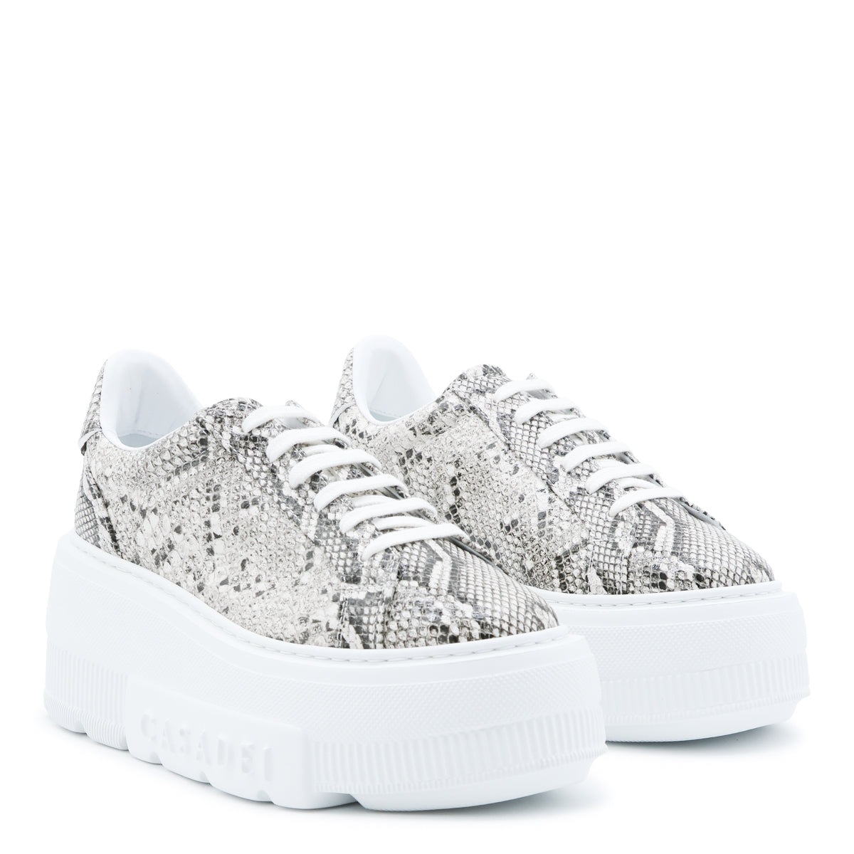 ROCK LEATHER CHUNKY SNEAKERS